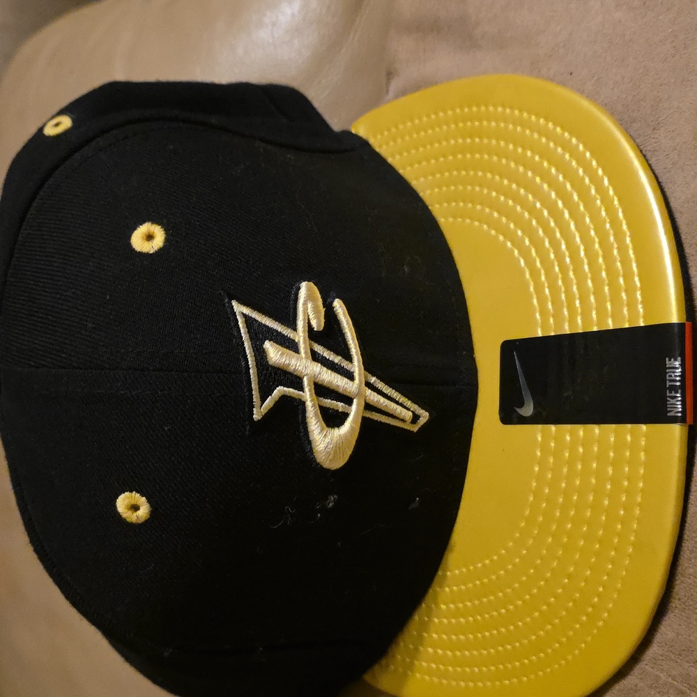 Nike Penny Hardaway Hat Black & Yellow One Size NEW